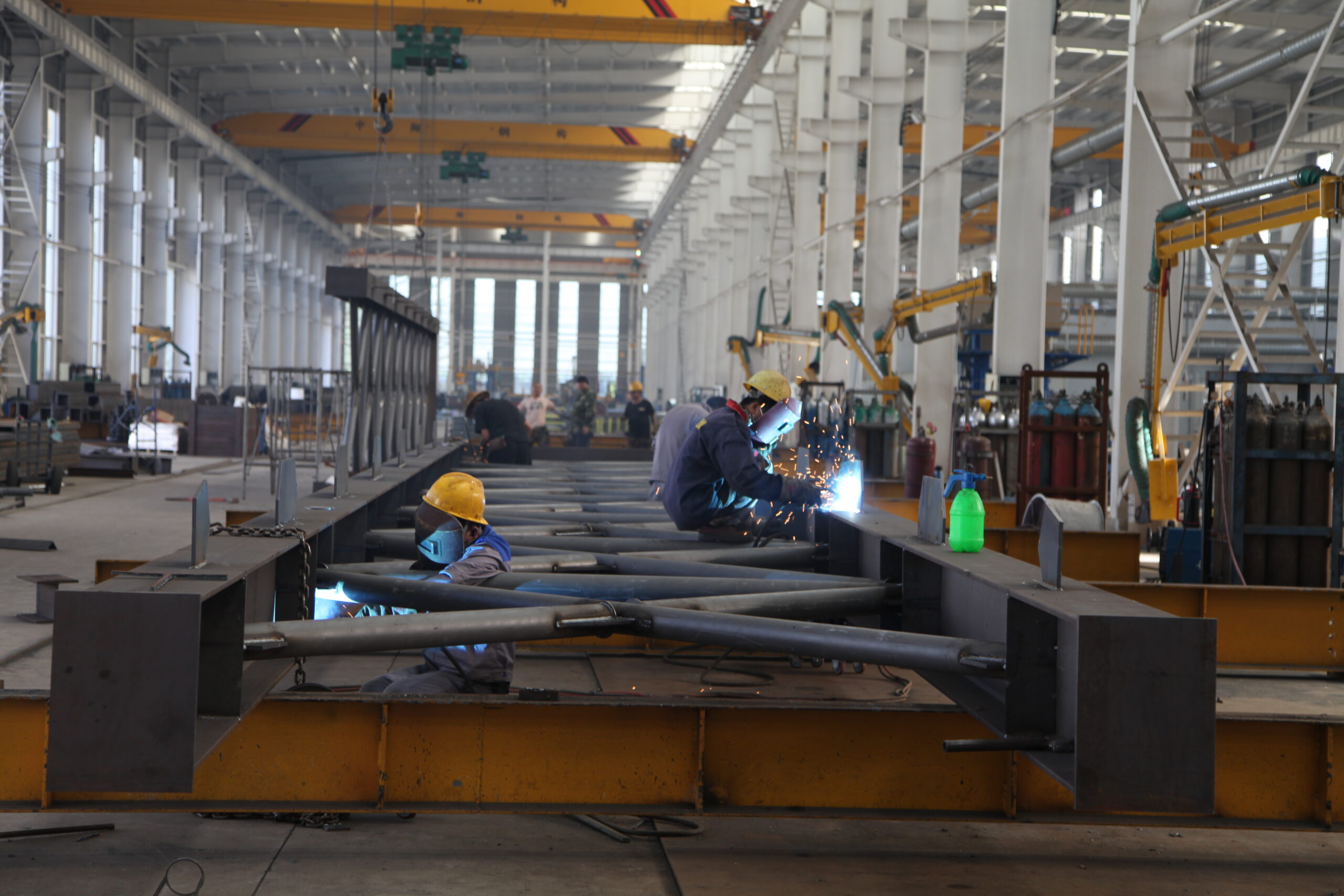 Precision Production Workshop for Steel Factory & Warehouse
